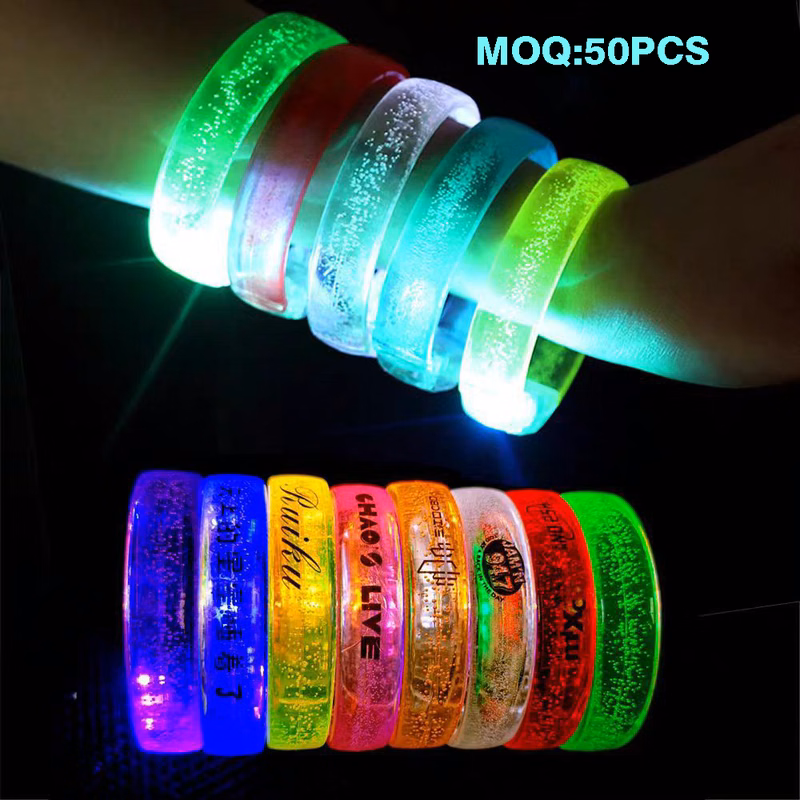 LED Flash Tube Bracelets