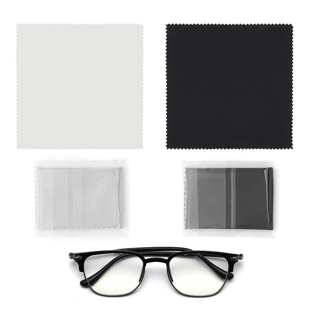 5" x 5" Microfiber Cleaning Eyeglasses Cloth 1