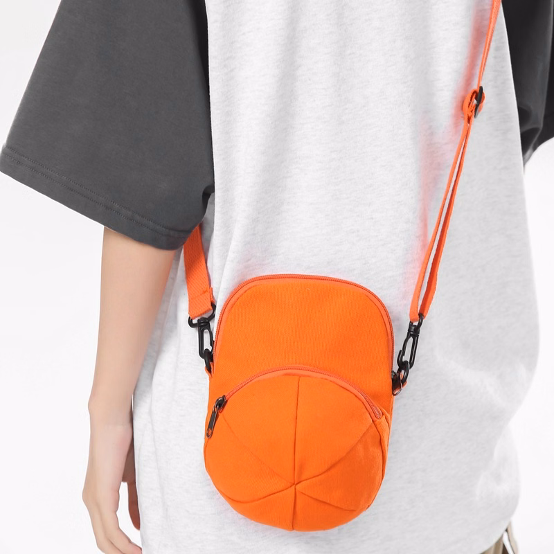 Baseball Cap Shaped Earbud Case Mini Storage Pouch
