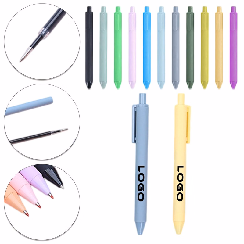 Macaron Color Click Gel Pen