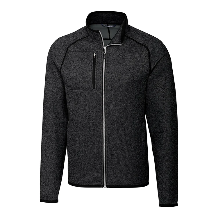 Cutter & Buck Mainsail Sweater-Knit Men's Full Zip Jacket 1