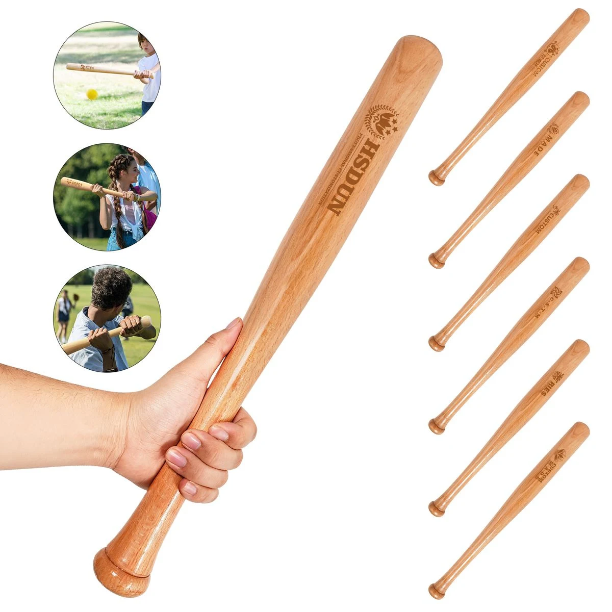 33" Laser-Printed Baseball Bat 1