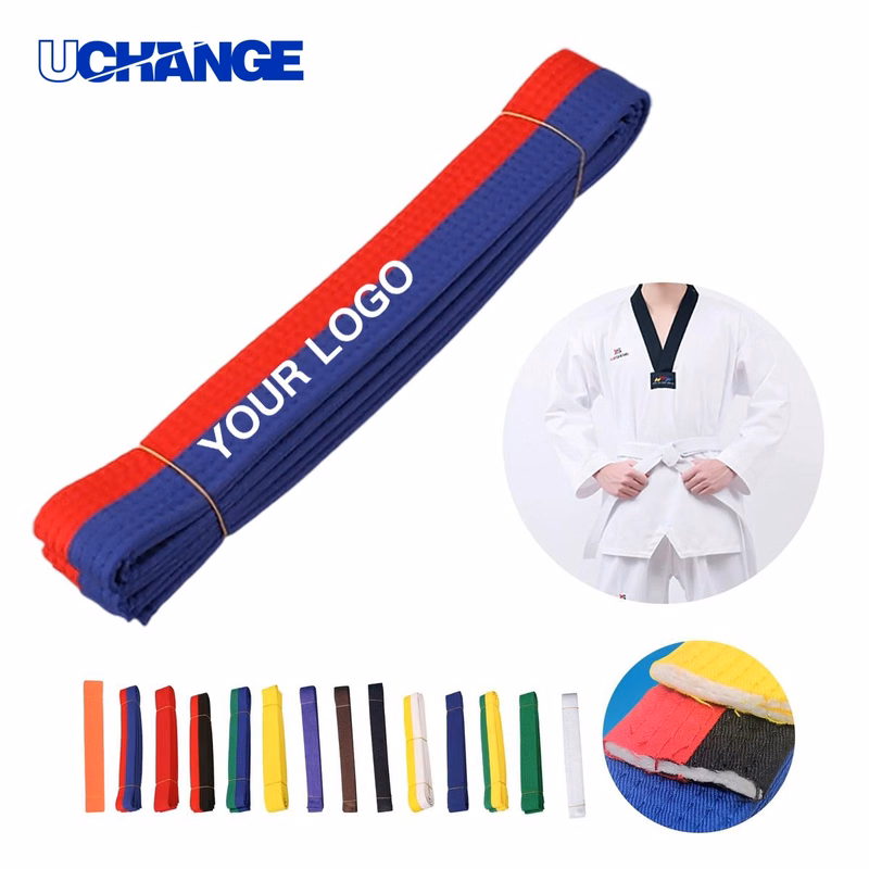 Color Coded Taekwondo Belt Strap for Training