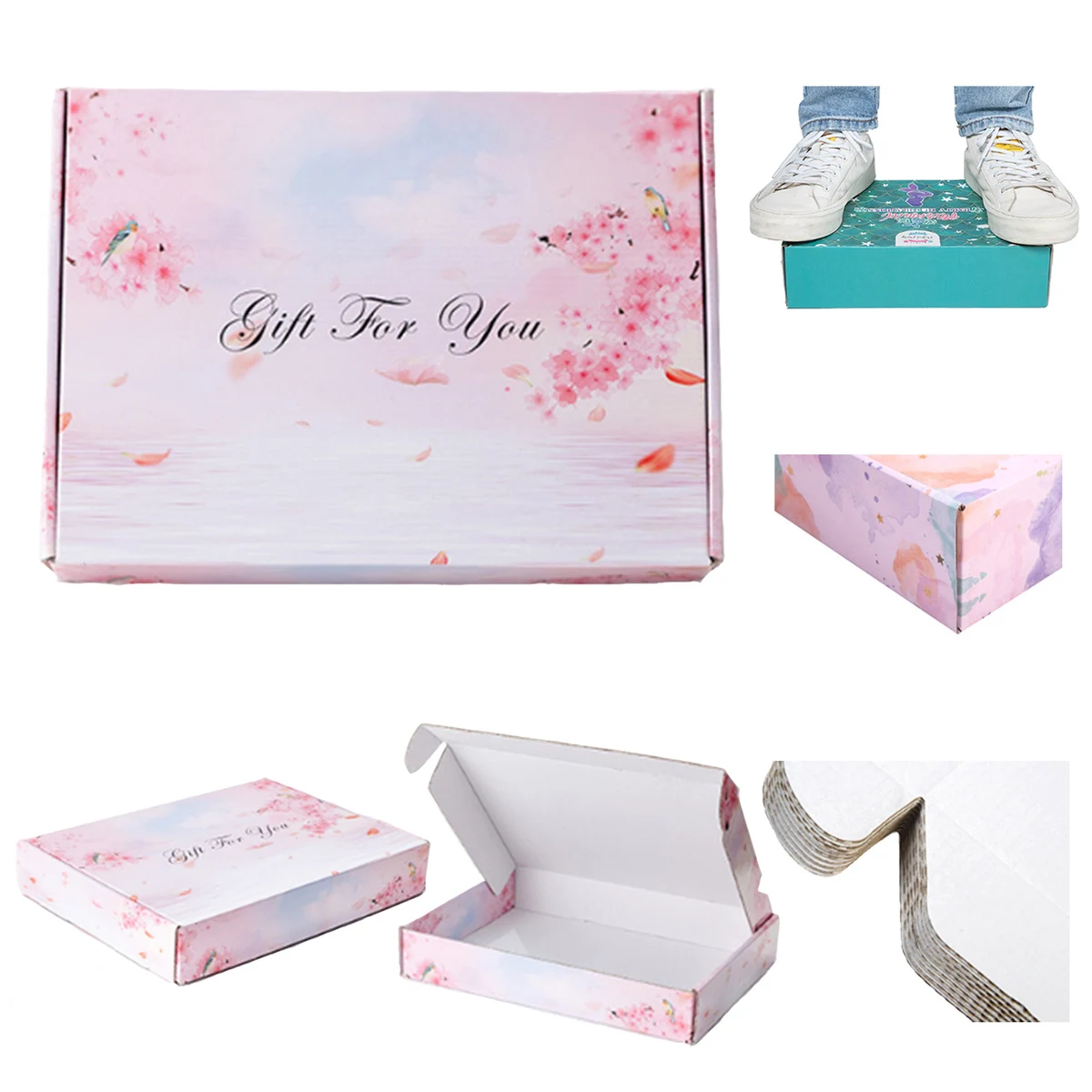 Clothes Pizza Express Gift Custom Packing Box 1
