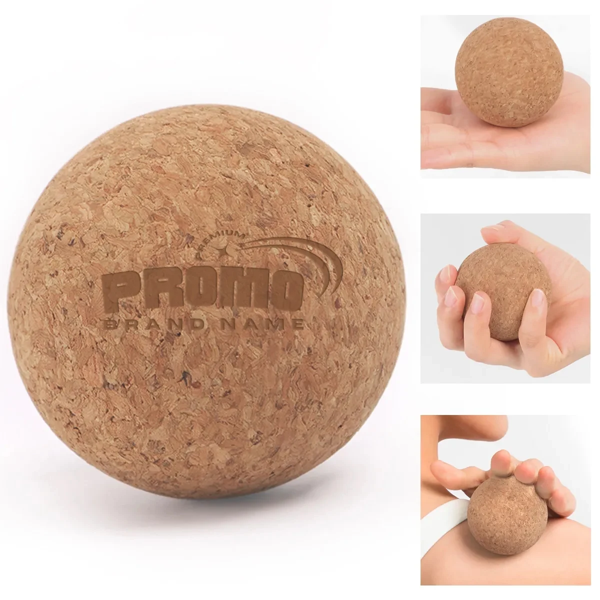Cork Massage Yoga Ball Therapy for Muscle Pain Relief 1