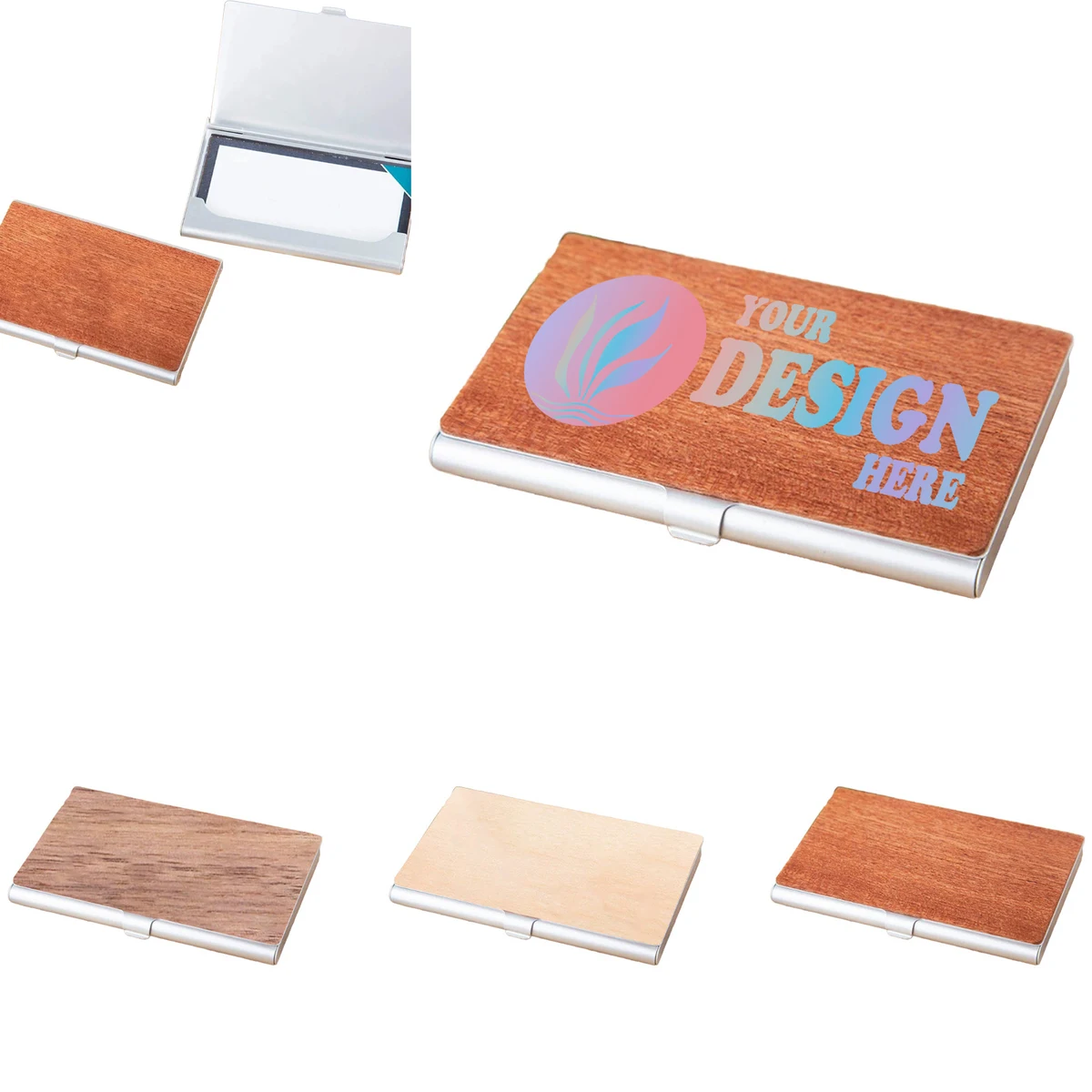 Full Color Custom Alloy Card Case 1