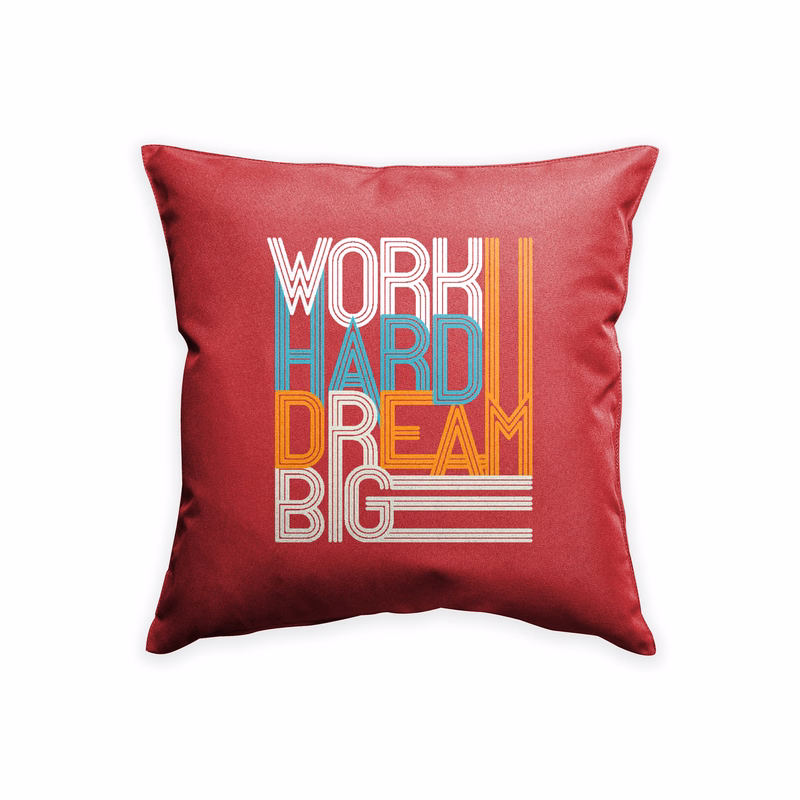 16"x16" Custom Printed Polyester Cushion Covers
