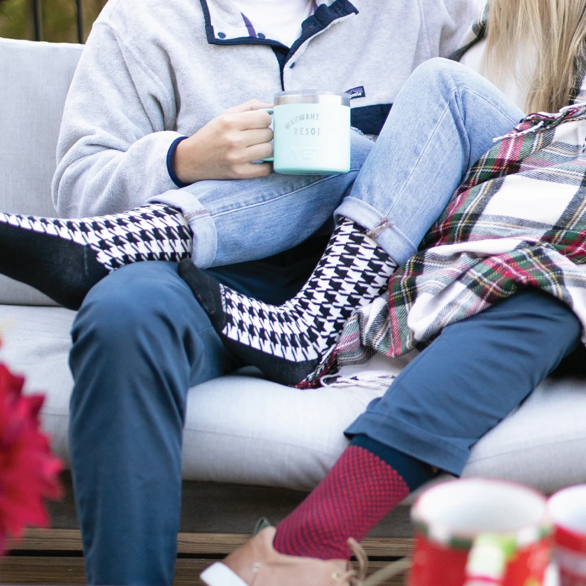 Over the Calf Winter Socks - Cozy Warmth for Cold Weather - American Made 1