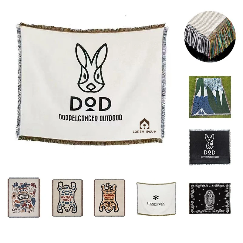 Custom Multifunctional Throw Blanket Sofa Cover 1