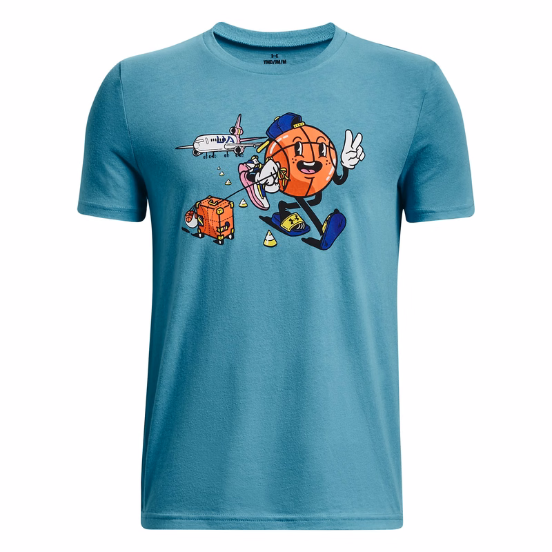 UA Basketball Jet Boys' Short Sleeve