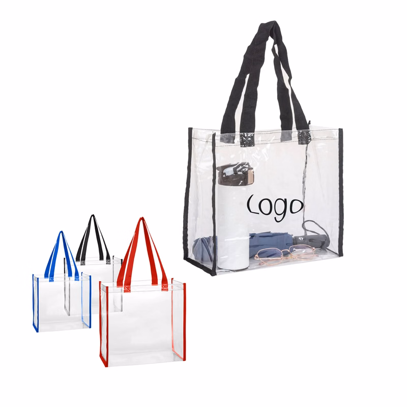 Printed Transparent PVC Beach Bag