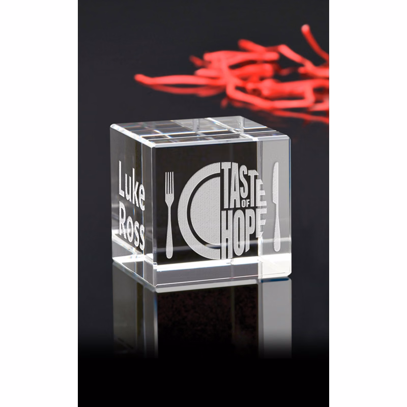 Small Cube Paperweight