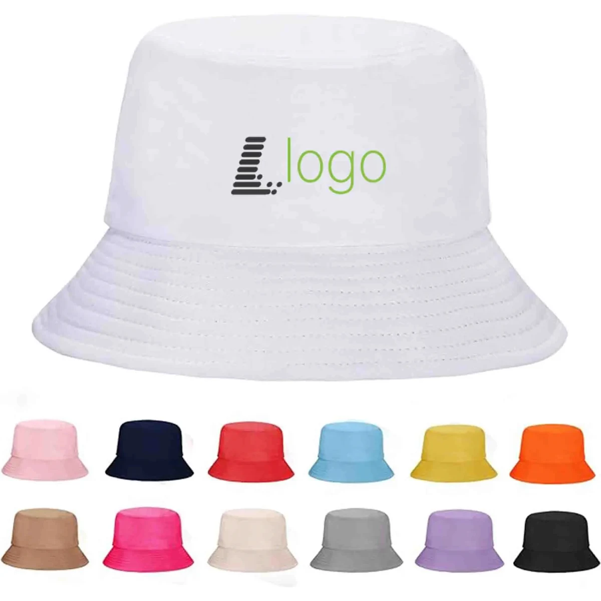 Packable Cotton Bucket Hat 1