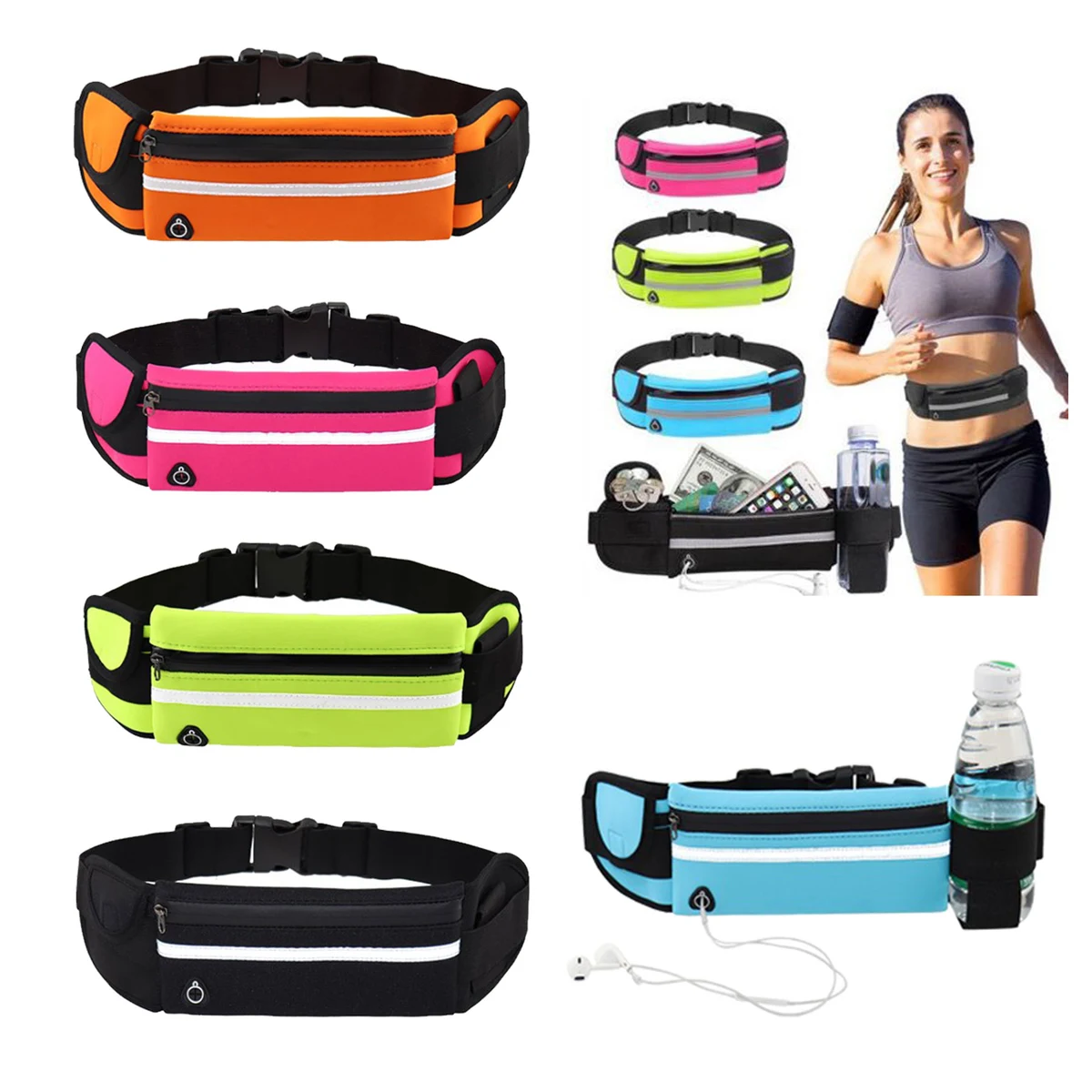 3 Pockets Fanny Pack 1