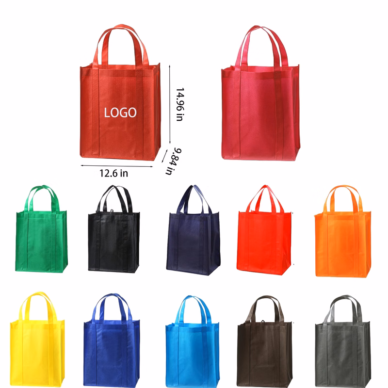 Custom Non Woven Tote Shopping Handbag