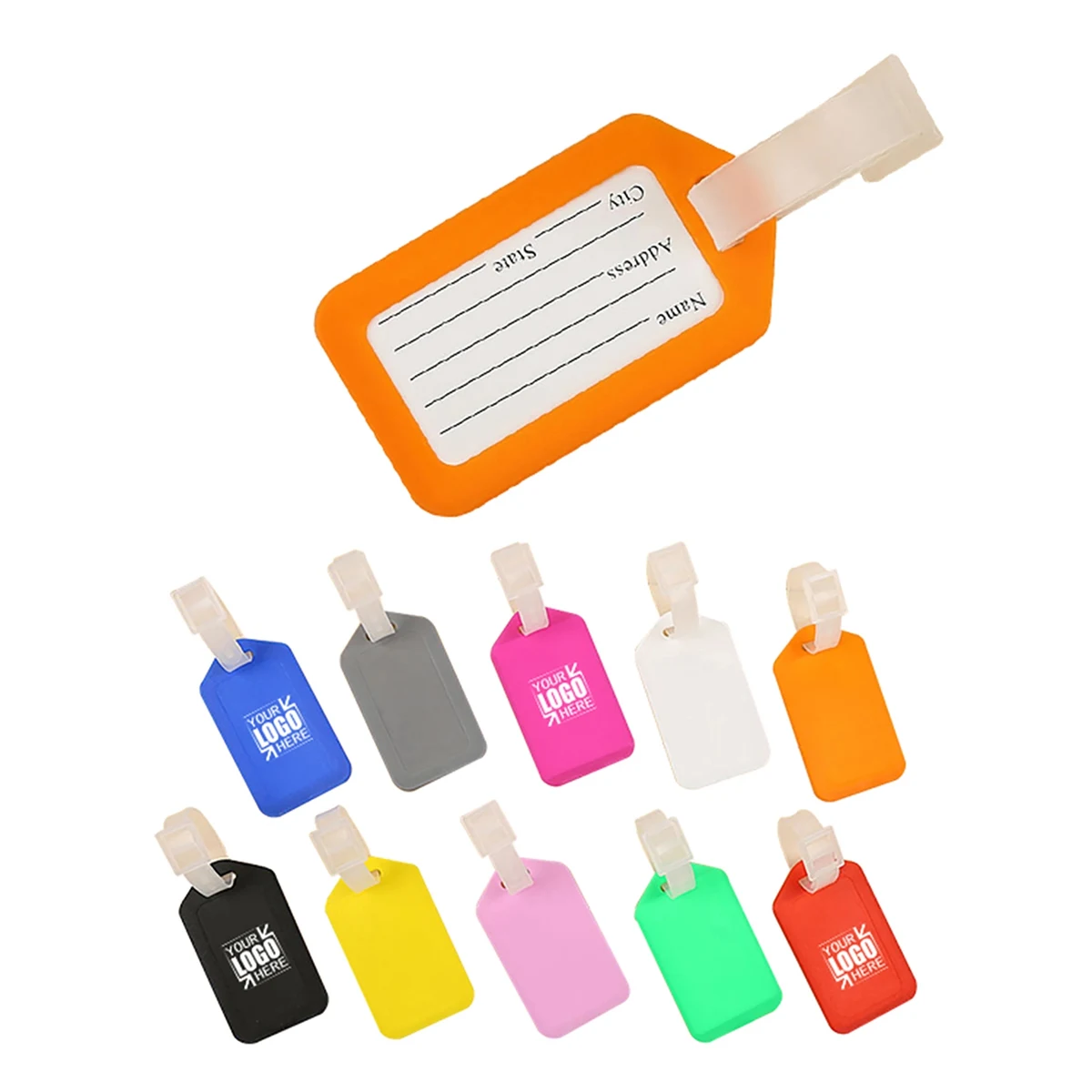 PP Rectangle Luggage Tag 1