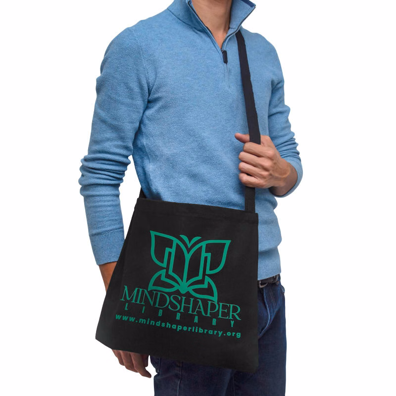 Custom Messenger Heavy Canvas Tote Bags
