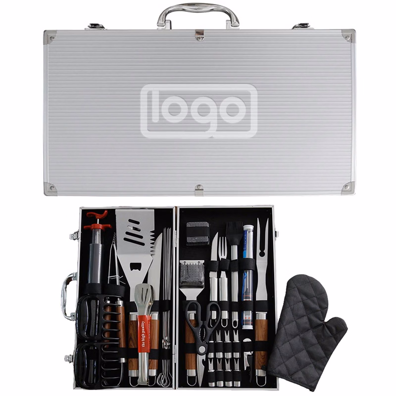 38-Piece Stainless Steel BBQ Grill Tool Set