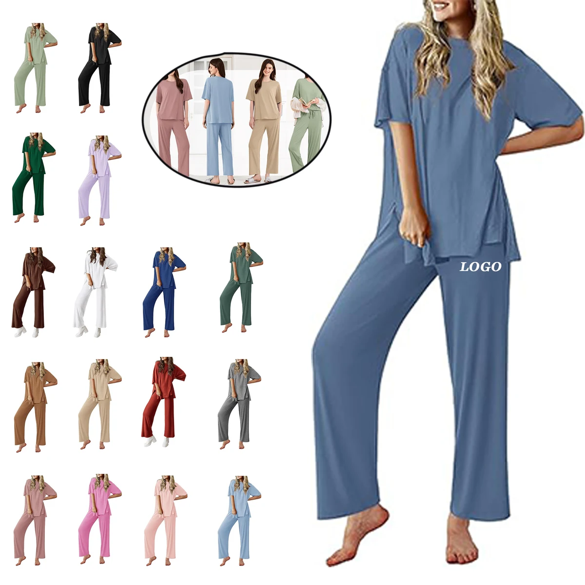 Women Short Sleeve Pajama 1
