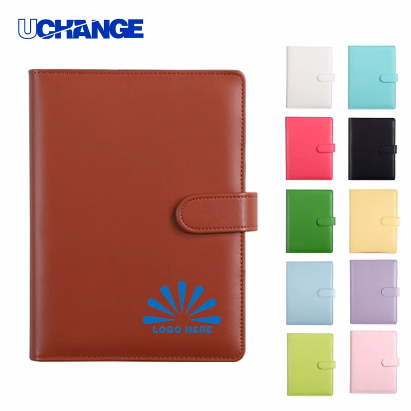 PU Leather Notebook Journal with Magnetic Buckle