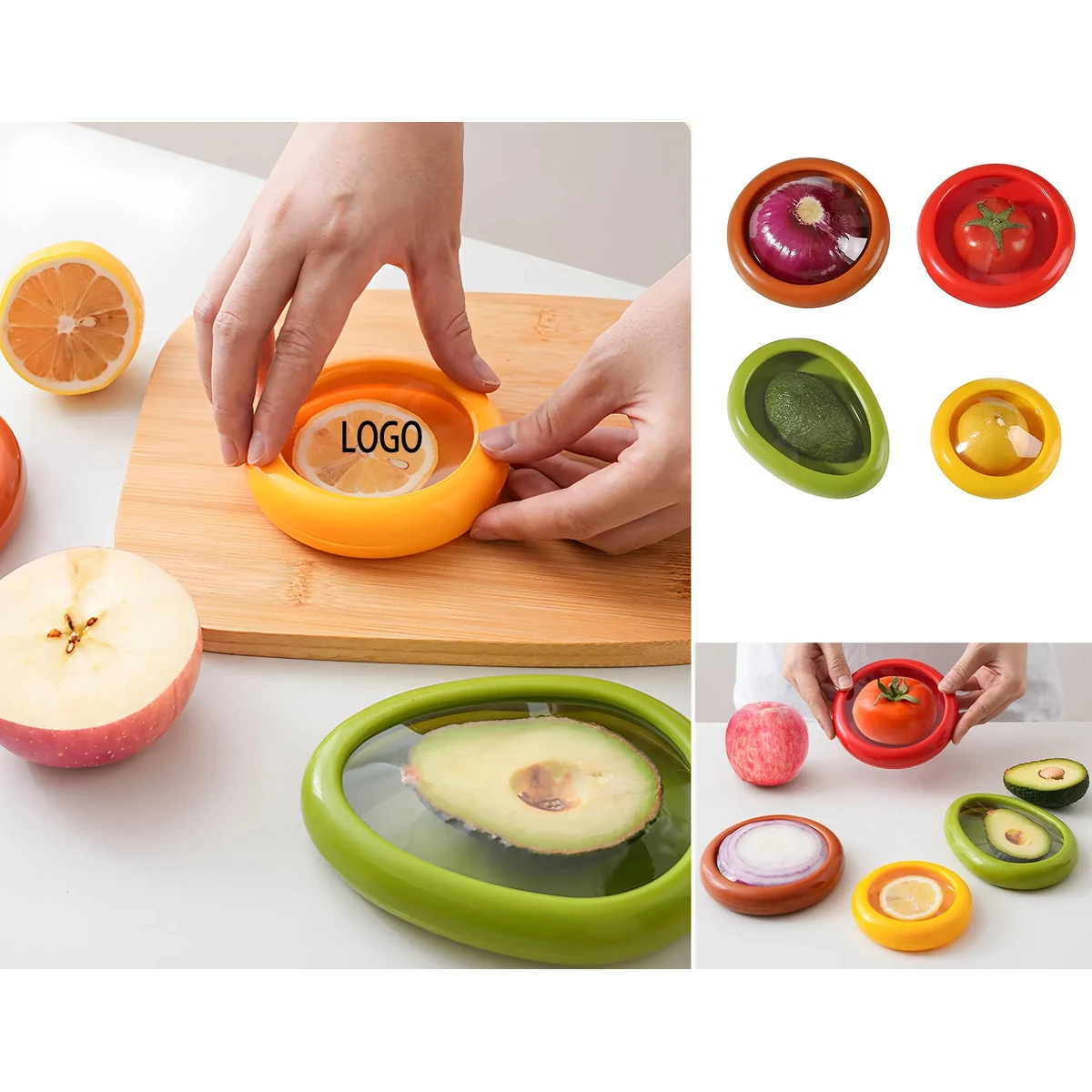 Airtight Avocado Storage Container with Lid 1