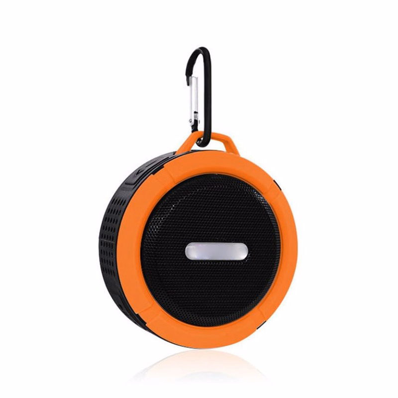Shower Bluetooth Speaker With Suction Cup Hook
