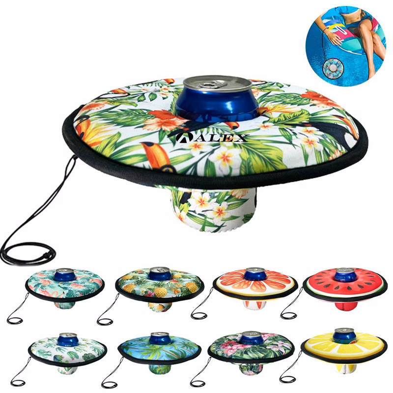 Neoprene Beer Bottle Floating Water Beverage Holder