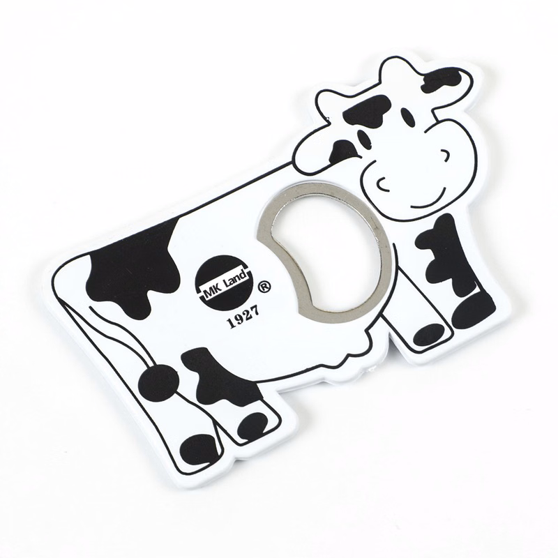 4" Cow Shape Refrigerator Magnets Bottle Opener