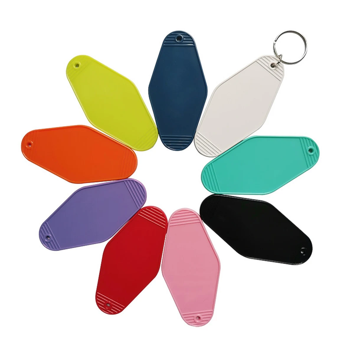 Plastic Diamond-Shaped Key Plate 1