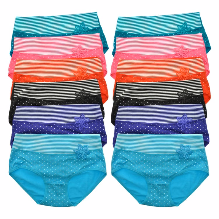 Women's Cotton Hip Huggers Panties - Assorted