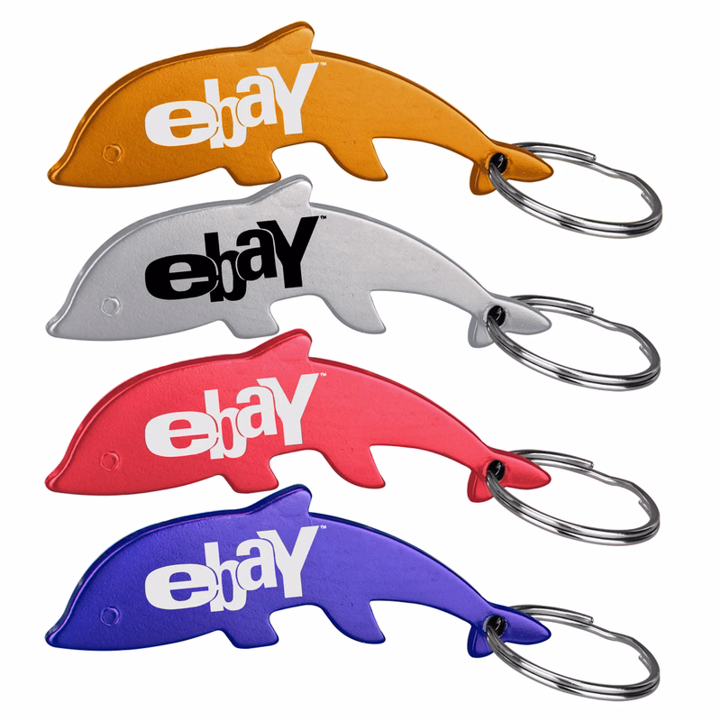 Dolphin Shaped Bottle Opener Key Holder