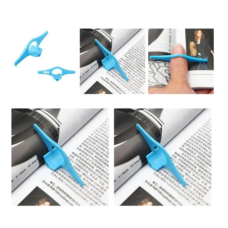 Thumb Plastic Book Support Page Holder bookmarker 1