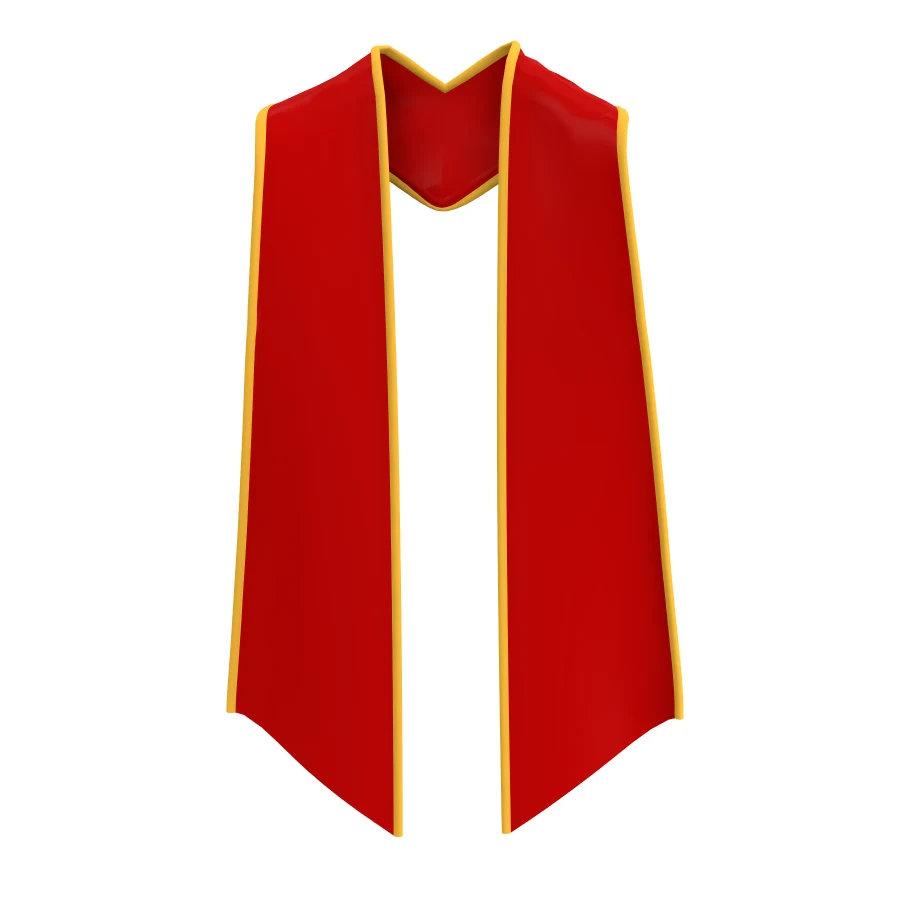 Satin Sash w/ Contrast Color Piping (72"x6") 1