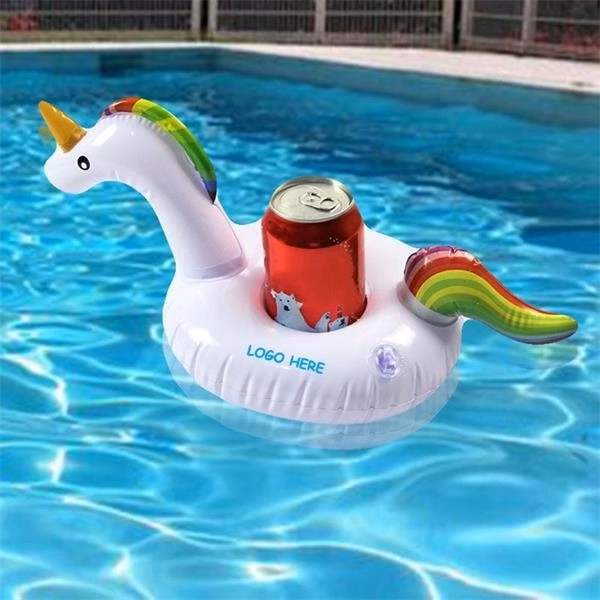 Unicorn Shape Inflatable Beverage Holder