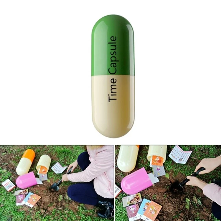 Big Pill Shape Time Capsule 1