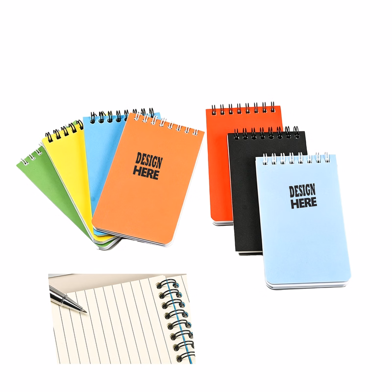 A7 Color Spiral Notebook