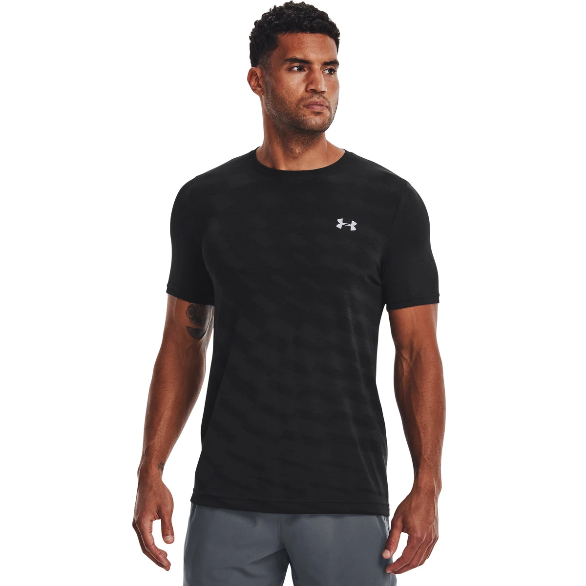 UA Seamless Radial Men's Short Sleeve 1