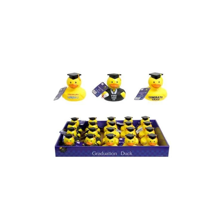 Graduation PVC Ducks - Assorted 1