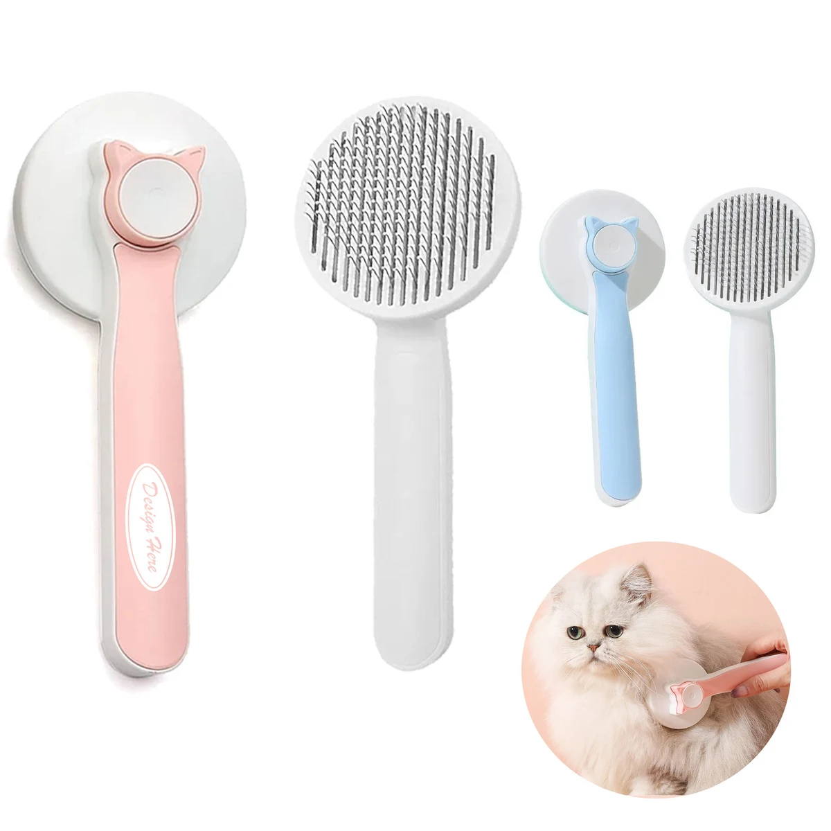 Effective Pet Grooming Brush for All Fur Types 1