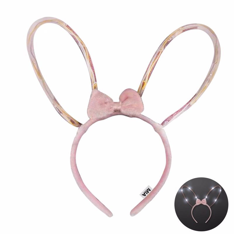 Light Up Bunny Ears Headband