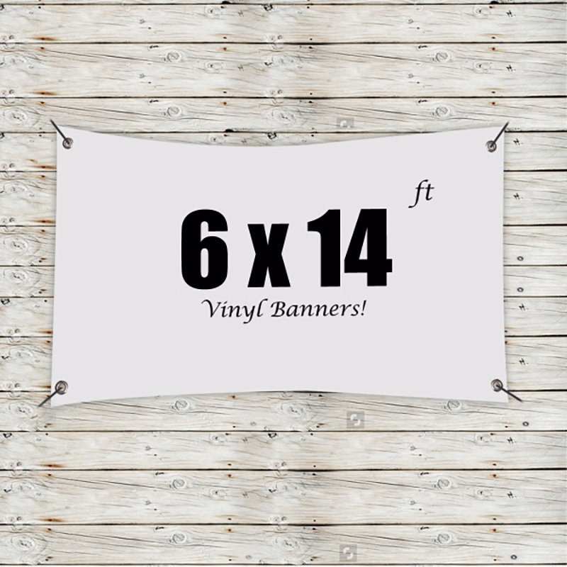 Custom 6' x 14' Vinyl Banners