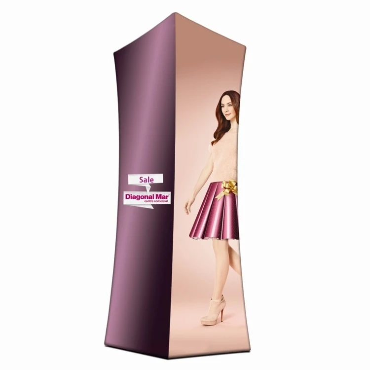 Silvex™ Display - 22"W x 72"Hall advertising system 1