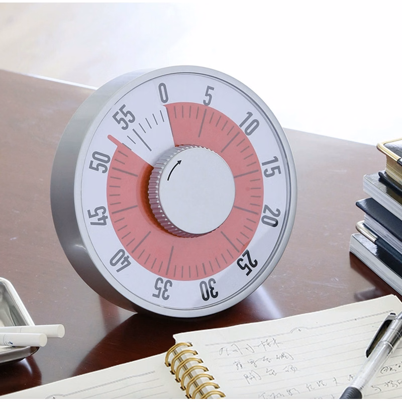 Large Magnetic Attach Mechanical dial Timer (nothing digital/no batteries)