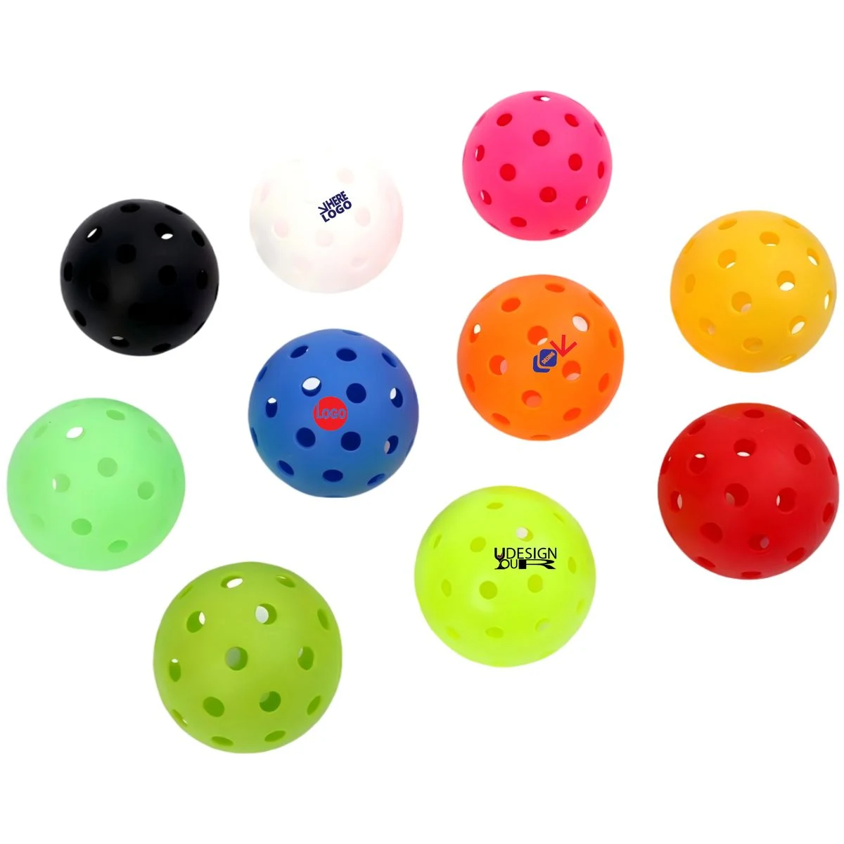 Custom USAPA Standard Outdoor Pickleball 1