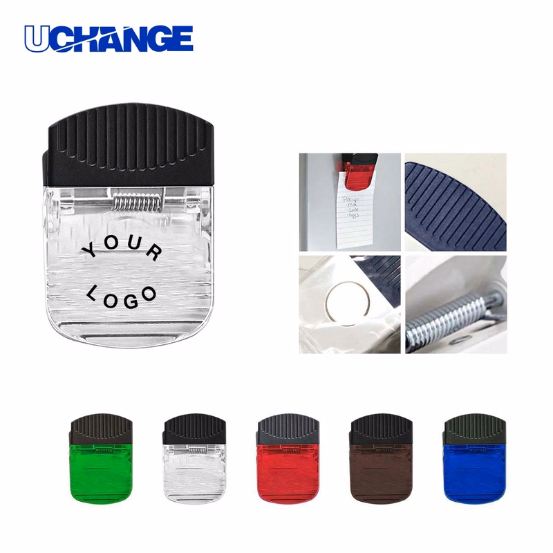Magnetic Note Clip Holder Plastic for Office