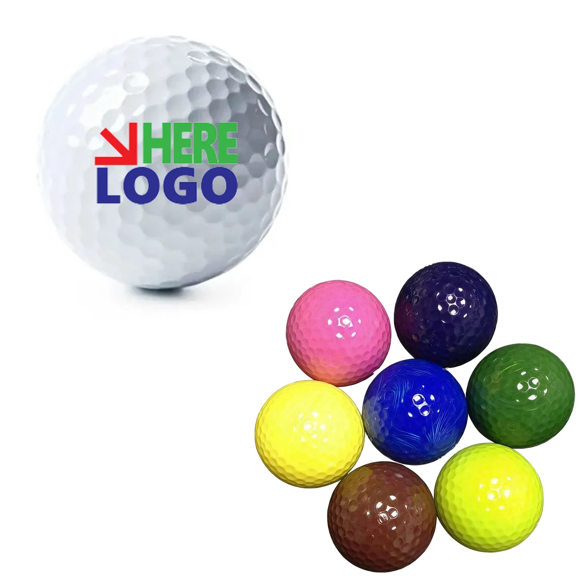 Double-Layer Golf Ball 1