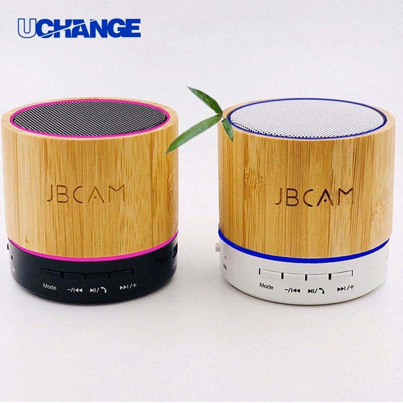 Natural Wooden Wireless Bluetooth Speaker for Home, Office & Gift Use