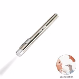 Durable Stainless Steel LED Flashlight With Clip