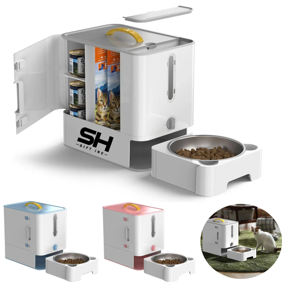 Indoor Pet Feeding Devices 1