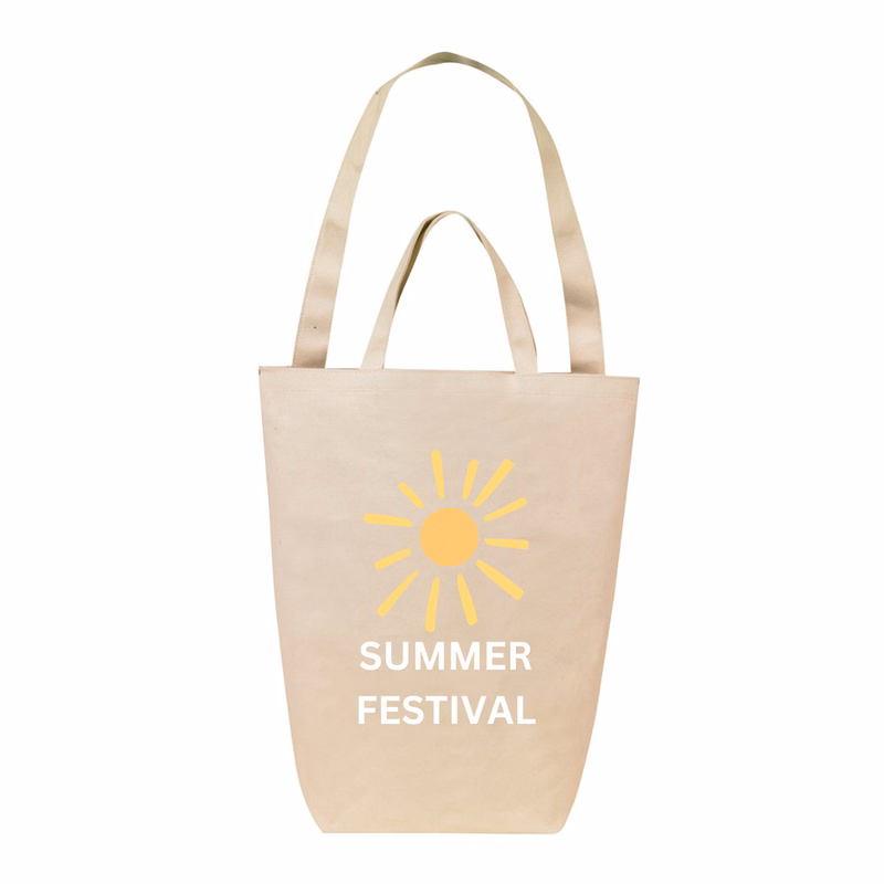 Eco Dual Handle Cotton Shopping Bag